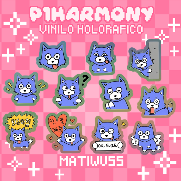 Producto - PLANCHITA VINILO HOLORAFICO P1HARMONY KEEHO