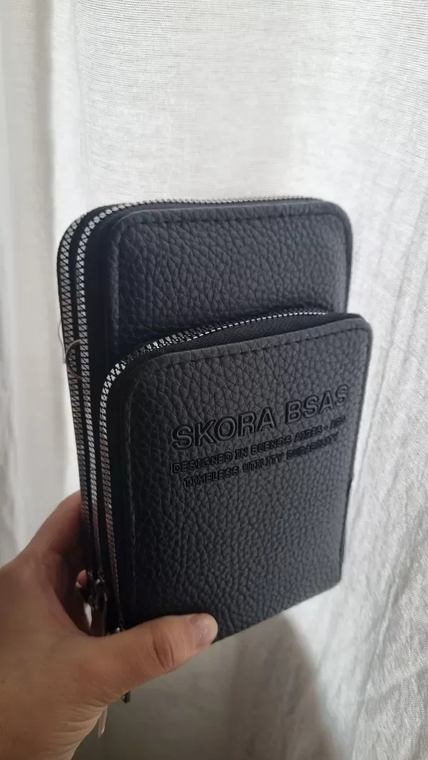 Producto - Porta celu Skora triple negro