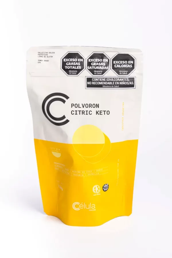 Producto - Polvoron Citric Keto Celula Cocina 150gr