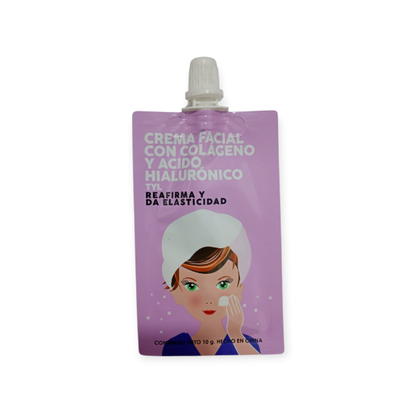 Producto - Crema facial con colágeno y ácido hialurónico