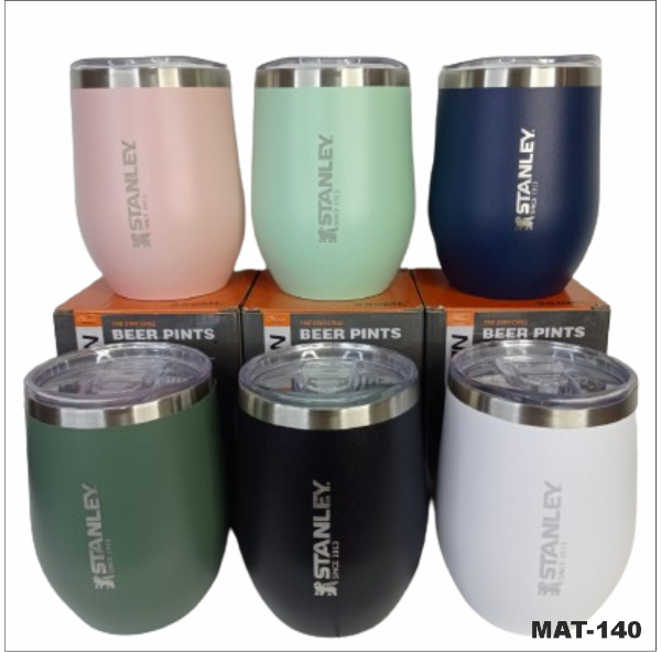 Producto - VASO BEER PINT /MATE TERMICO REPLICA STANLEY GRABADO NEO 320ML CON TAPA