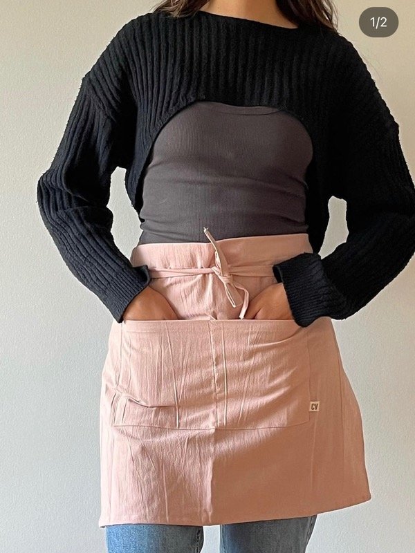 Producto - Delantal Frida de cintura liso