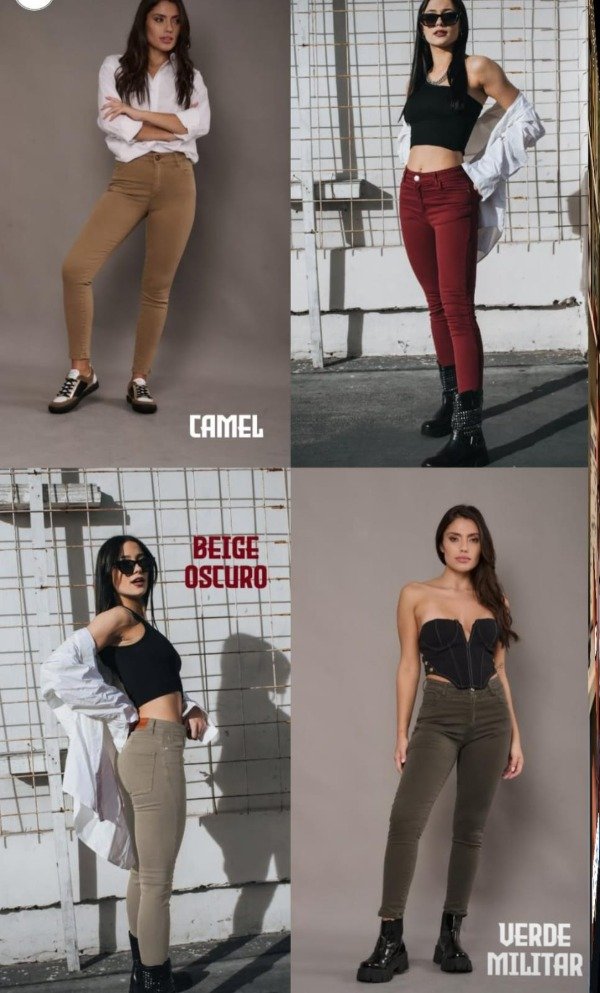 Producto - Jeans casta colores
