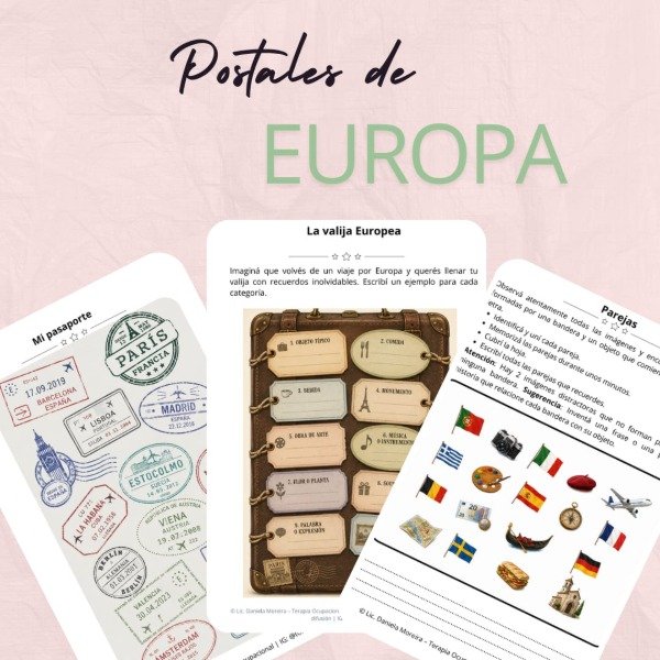 Producto - Postales de Europa + Barrios Porteños - 0