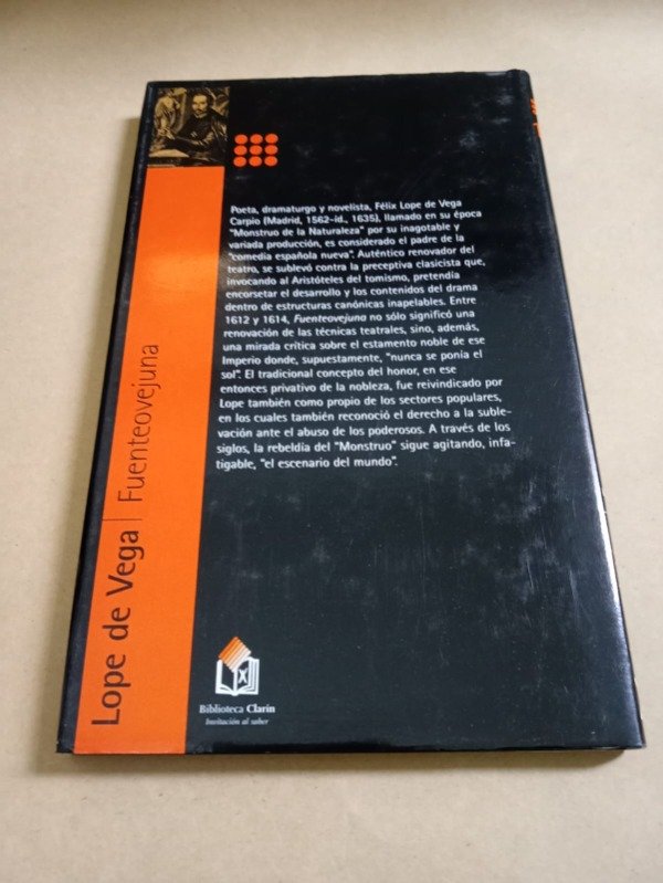 Producto - Fuenteovejuna - Lope de Vega - Clarín / Sol 90 2000 - Tapa dura - 1