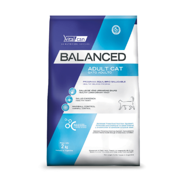 Producto - Vitalcan Balance gatos adultos 7,5 Kg