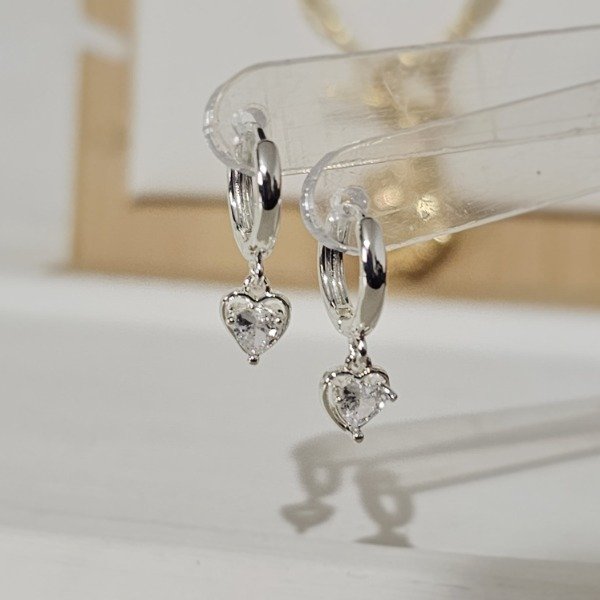 Producto - Aros Corazón colgante