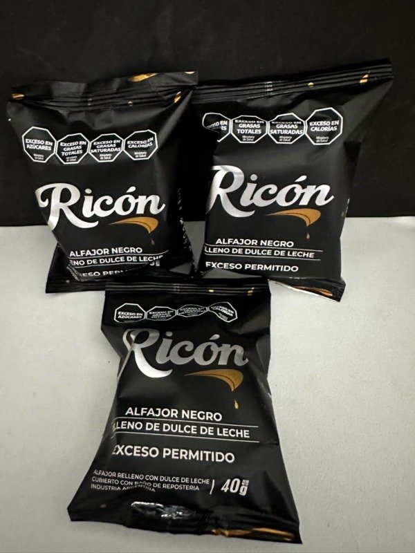 Producto - Mini alfajor Ricón Negro