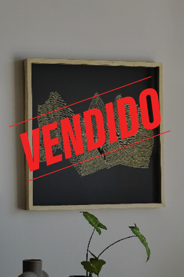 Producto - Frecuencia egipcia - 52 x 52 cm