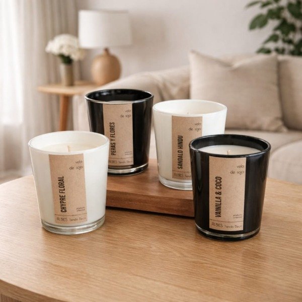 Producto - Vela de Soja Aromática
