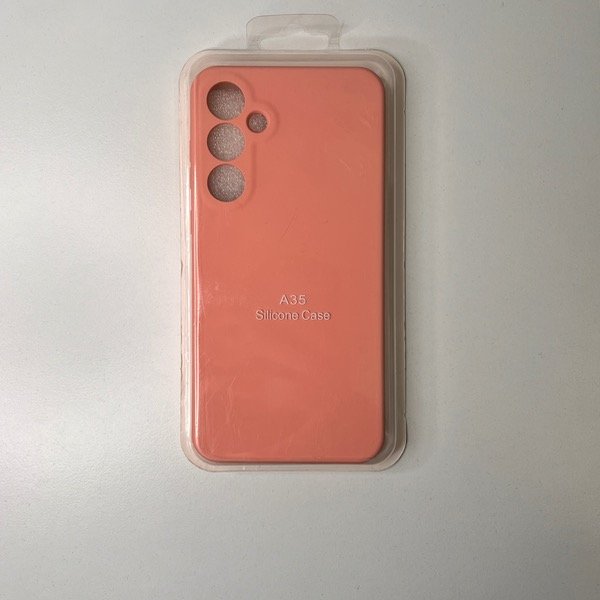 Producto - Funda silicona -A35 salmón