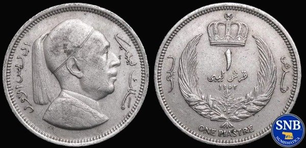 Producto - Reino Unido de Libia - 1 Piastra (1952) KM #4