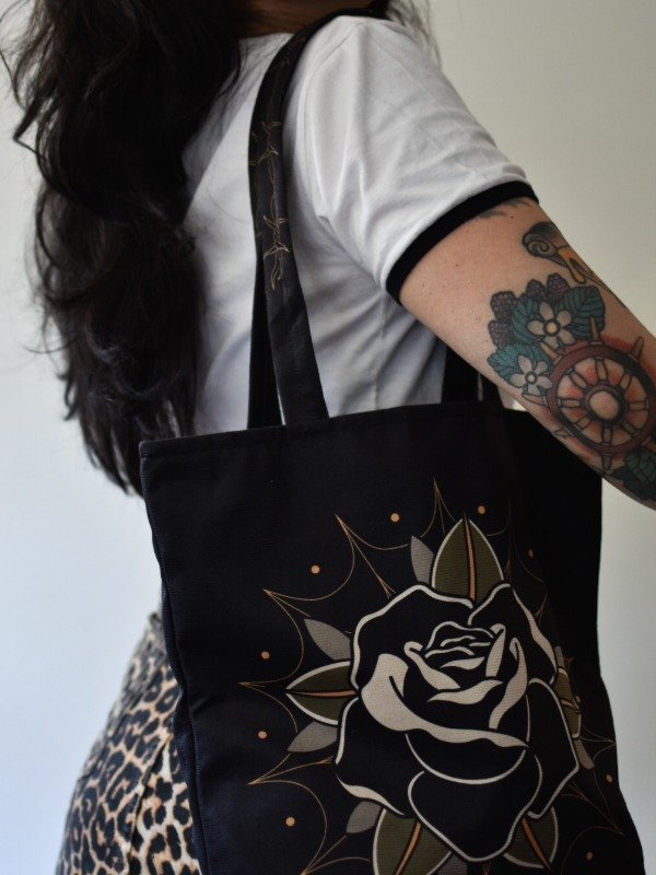 Producto - Tote bag Tattoo rose