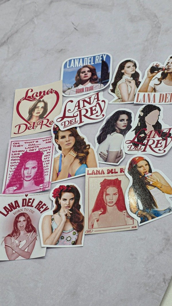 Producto - Sticker Lana del rey surtido