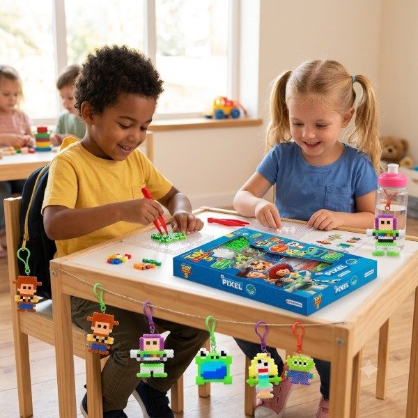 Producto - Pixel Wow Set para Armar Figuras y llaveros Toy Story 5