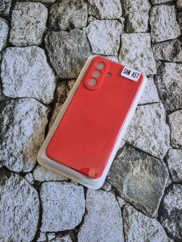 Producto - Funda silicone case Samsung A57 roja