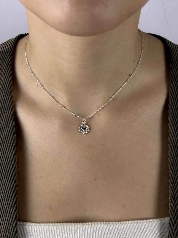 Producto - CADENA CORAZÓN DE PLATA 3761 - 1
