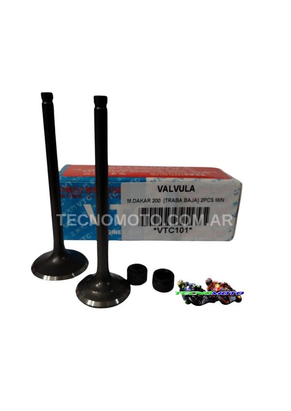 Producto - VALVULA JUEGO MOTOMEL 200 DAKAR T/B REF.A./MAG-C/R [VTC] -47429