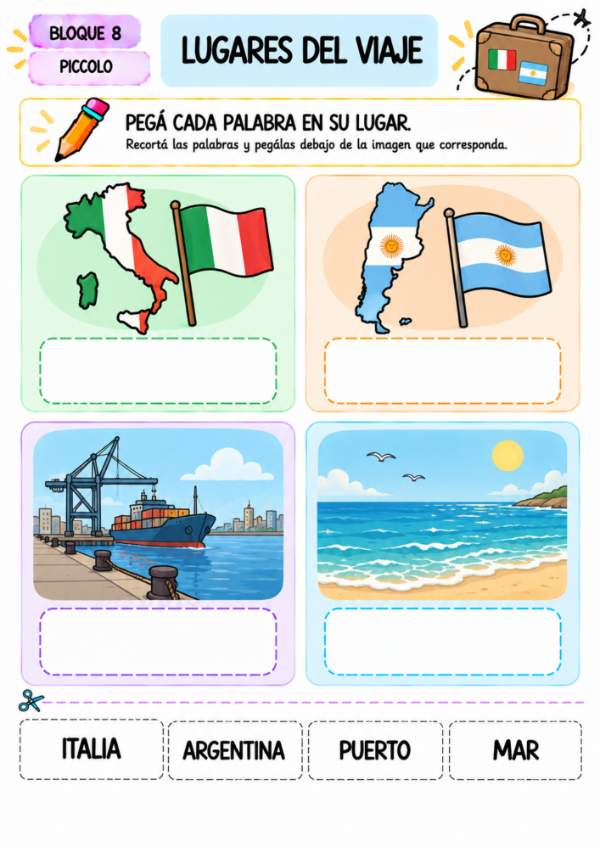 Producto - LEO, UNO Y ESCRIBO: Cuadernillo de Alfabetización Inicial y Recortables - 16