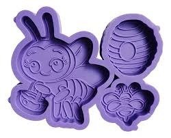 Producto - MOLDE SILICONA ABEJITAS x1 N276