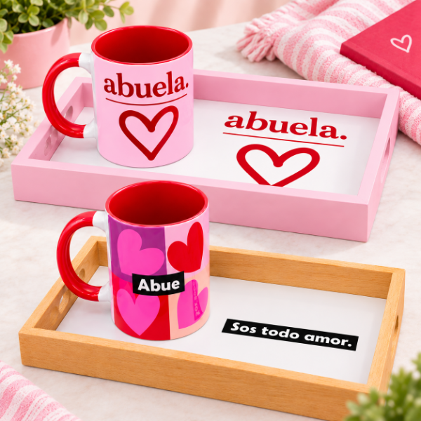 Producto - SET TAZA + BANDEJA ABUELA