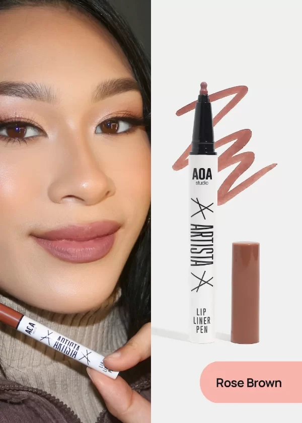Producto - Delineador liquido para labios Artista Aoa - tono Rose Brown