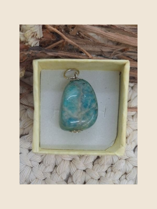 Producto - Dije rolado "Amazonita"