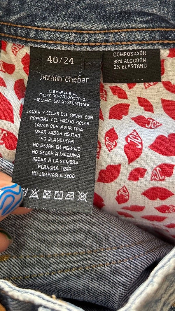 Producto - Short denim Jazmin Chebar T24 - 5