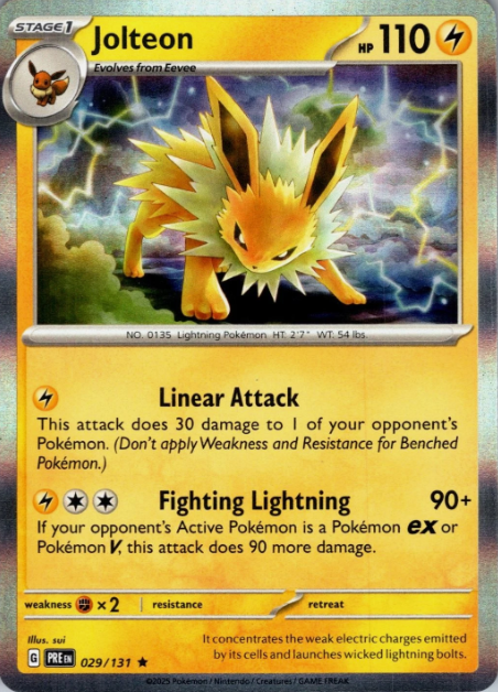 Producto - Jolteon - 029/131 - Prismatic Evolutions - Holo