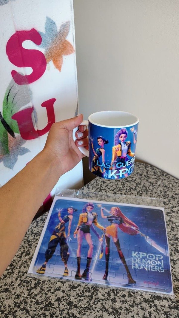 Producto - COMBO TAZA CERAMICA Y ROMPECABEZAS PERSONALIZADO  - POR PEDIDO