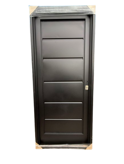 Producto - Puerta simple chapa moderna 70x200 cm - 0