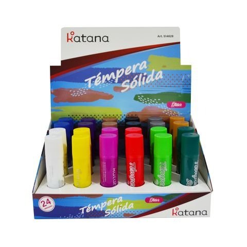 Producto - TEMPERA SOLIDA 10GRS CAJA X1 UNIDAD KATANA