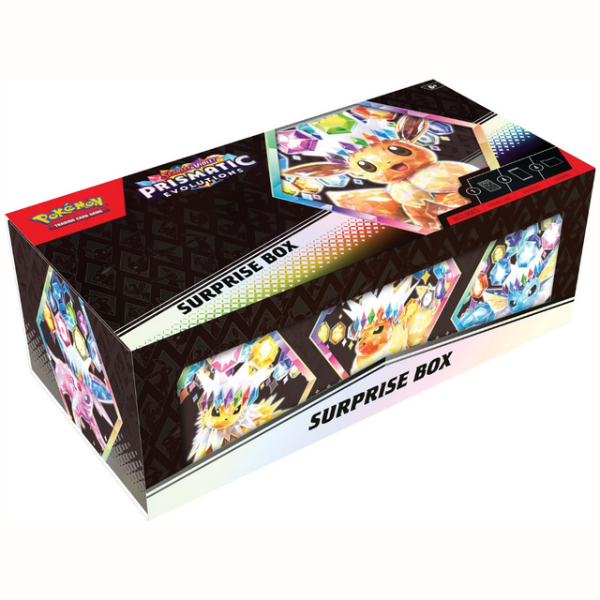 Producto - Pokemon TCG: Scarlet and Violet Prismatic Evolutions- Surprise Box unit (1 box)