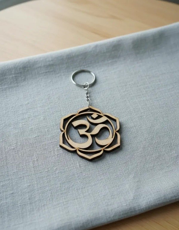 Producto - Mandala Om para llaveros x 10 unidades