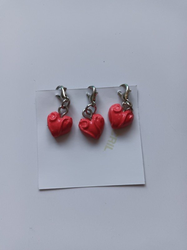 Producto - Marcador corazón con textura x3
