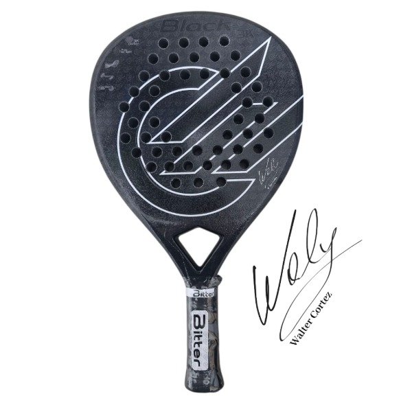 Producto - Pala Bitterball Black Carbono 3K