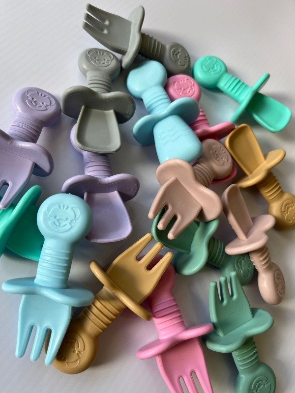 Producto - Set de Mini Cubiertos de Silicona