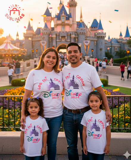Producto - Combo remeras Familia Disney