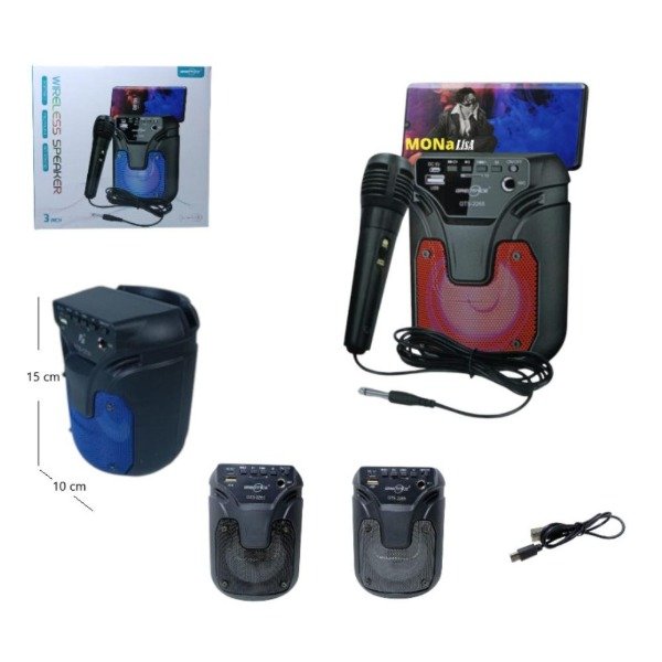 Producto - PARLANTE 3PLG BLUETOOHT/FM/MP3 2265