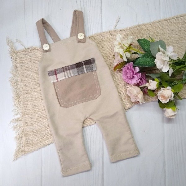 Producto - Romper largo rústico NB