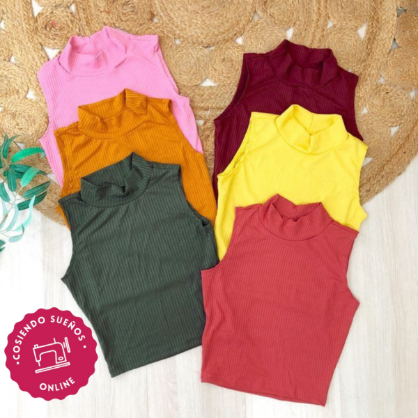 Producto - Musculosa con cuello. - 4