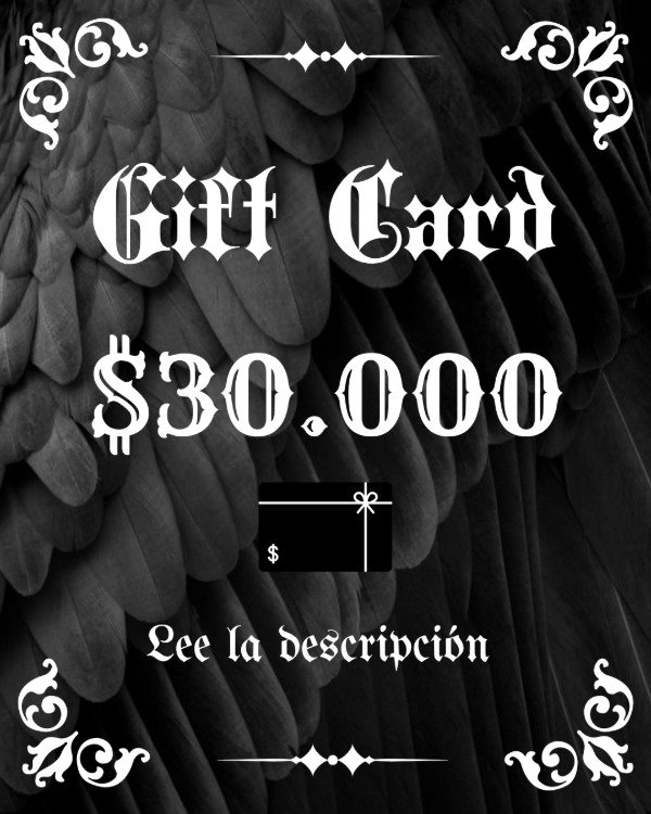 Producto - GIFT CARD 1 - 0