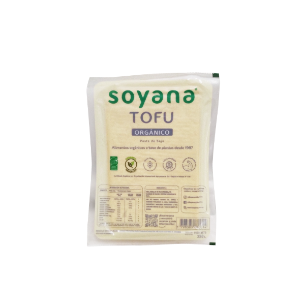 Producto - Tofu orgánico 350gr. Soyana.