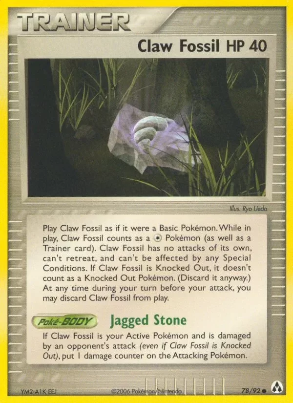 Producto - Claw Fossil (78/92) [EX: Legend Maker]