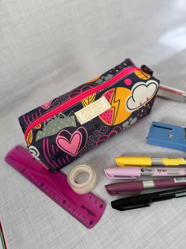 Producto - Mini Cartu Cubo - grafiti fucsia