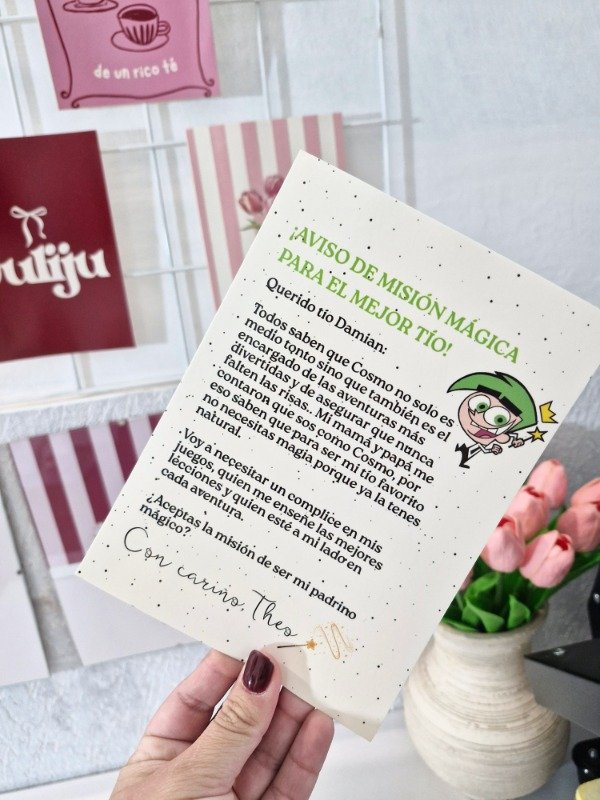 Producto - Carta Personalizada - 1