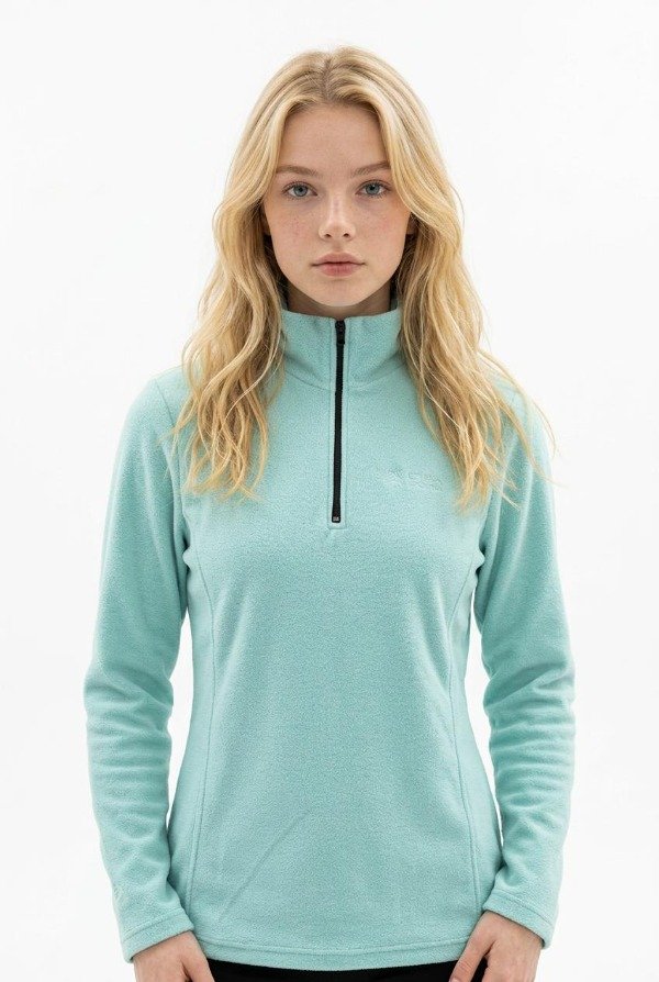 Producto - BUZO MICROPOLAR MEDIO CIERRE DAMA BILLABONG OUTSIDE CELESTE