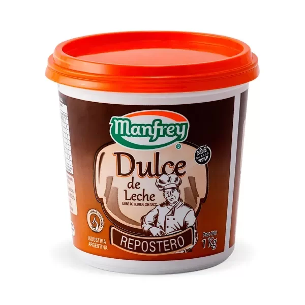 Producto - DULCE DE LECHE MANFREY REPOSTERO X 1KG