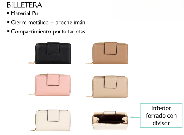 Producto - BILLETERA PU LA CHAPELLE 7227