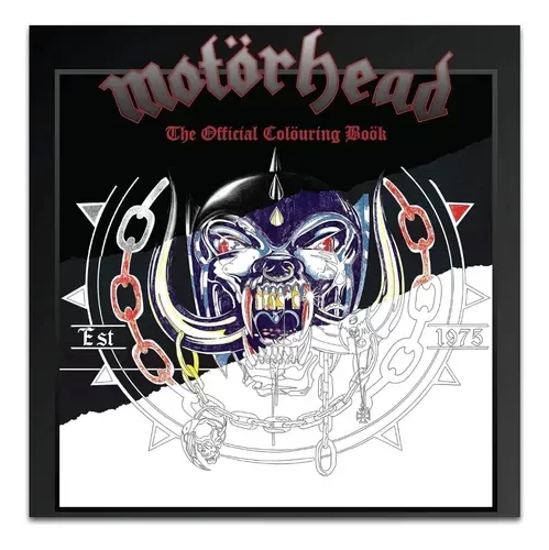 Producto - MOTÖRHEAD - Official Motörhead Colouring Book (Libro)